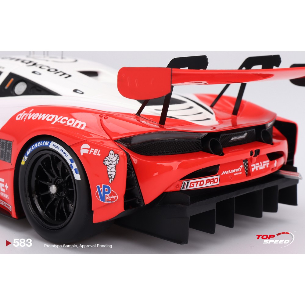 TS0583 1/18 MCLAREN 720 GT3 EVO NO.9 PFAFF MOTORSPORT 2024 IMSA MOTUL